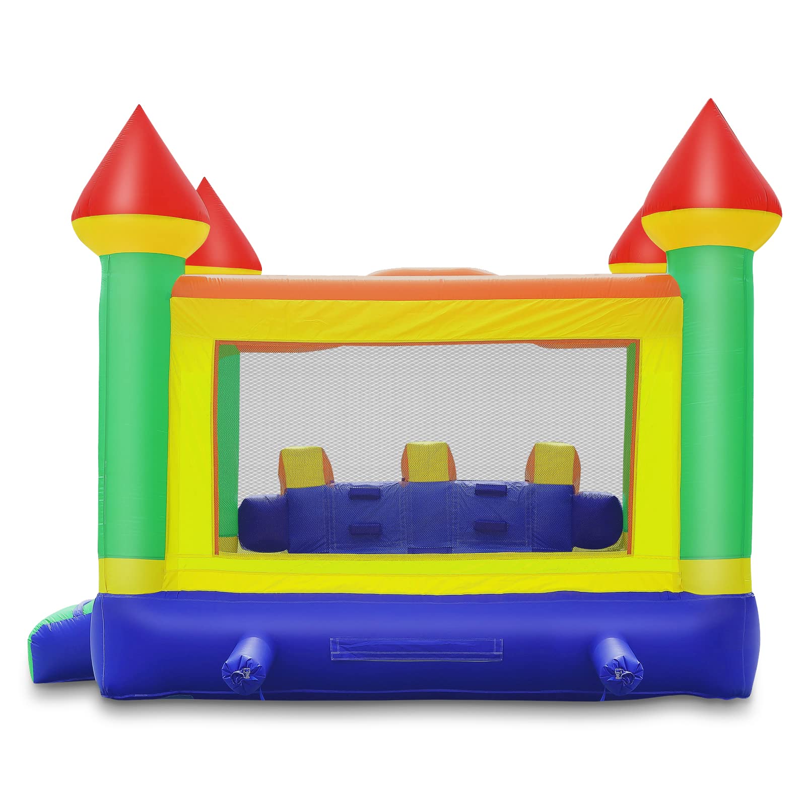 Cloud 9 Commercial Grade Mega Double Slide Castle Bounce House with Blower - 100% PVC 22' x 15' Inflatable Bouncer