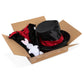 Melissa & Doug Magician Costume, Pretend Play Dress Up Set (8-Pc) Hat, Cape, Wand, & Accessories, Role Play Toys for Kids 3+