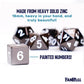 FanRoll 16mm Metal Polyhedral DND Dice Set: Sterling Gray, Role Playing Game Dice for Dungeons and Dragons