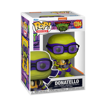 Funko POP! Movies: Teenage Mutant Ninja Turtles (TMNT) Donatello - Collectable Vinyl Figure - Gift Idea - Official Merchandise - for Kids & Adults