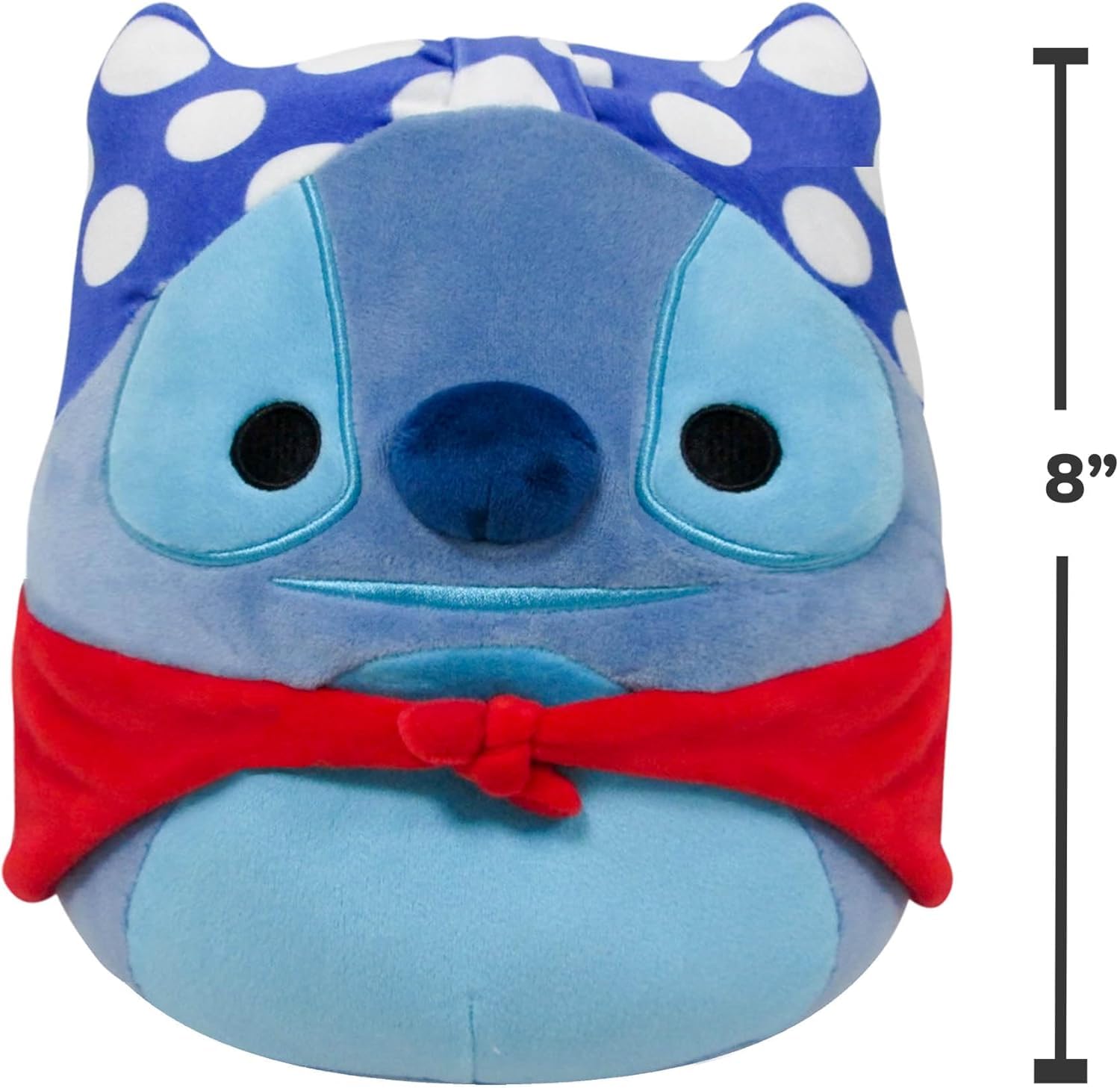 Squishmallows 8" Disney Stitch Super Hero