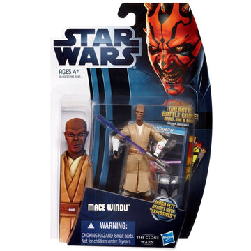 Star Wars: Clone Wars 2012 Animated Series 3.75 inch Mace Windu Action Figure
