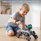 Robot Dog, RC Stunt Car for Kids Adults, 8WD Eight Wheeled Stunt Robots Dog with LED Eyes and Music, Gesture Sensing & 2.4Ghz Remote Control Cars
