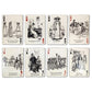 Rodaruus Pride and Prejudice Themed Playing Cards, Full Deck, 54 Poker-Size Card Deck
