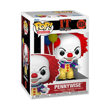 Funko Pop! Movies: Pennywise - (1990) - IT - Collectable Vinyl Figure - Gift Idea - Official Merchandise - Toys for Kids & Adults - Disney Fans