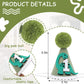 Agvgaza Green Dinosaur 1st Birthday Hat - Green Crown Cone Hat for Boy, Dinosaur One Birthday Decorations, Cake Smash, Photo Outfit, Party Theme