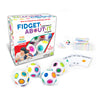Continuum Games Fidget About It The Fast Paced Puzzle Dice Rolling Fidget Toy Board Game - Click the Orbs and Solve The Puzzles On The Cards - Fun