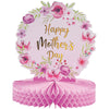 Fun Express Mother’s Day Centerpiece - Elegant Floral Table Decor for Mother’s Day Celebrations Spring Parties Special Occasions - Dining Table or