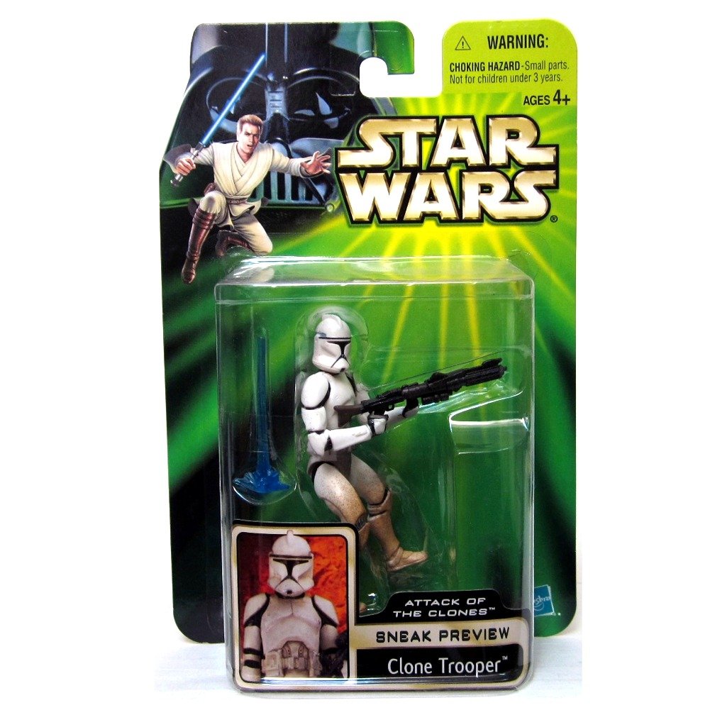 Star Wars Episode II Attack of the Clones Sneak Preview Figure - Clone Trooper