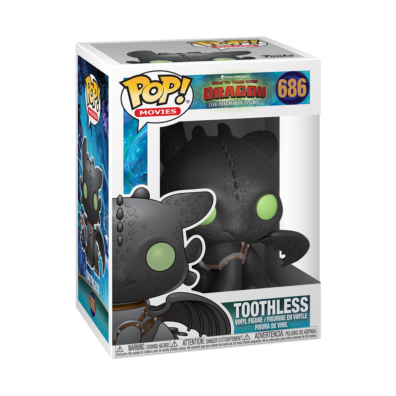 Funko POP! Movies: How to Train Your Dragon - The Hidden World - Toothless