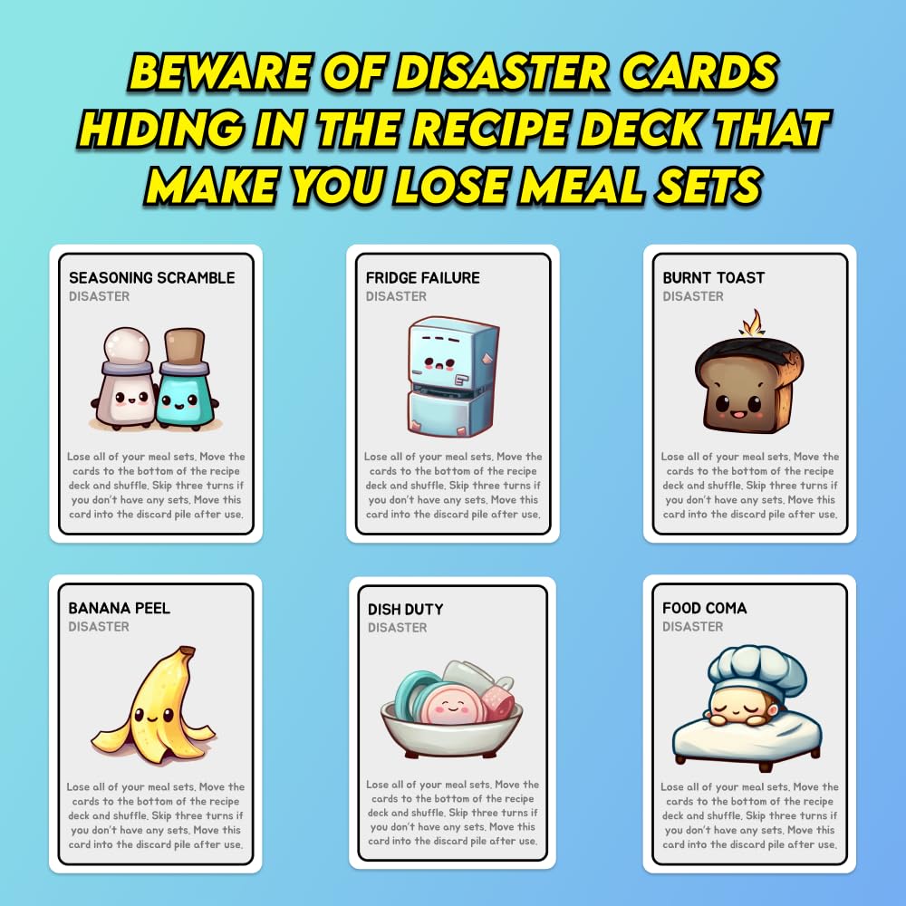 Potluck Showdown: Asian Food Card Game | Family-Friendly Strategy Game for Adults, Teens, & Kids | Ages 7+ | 2-6 Players | Average Playtime 10-30