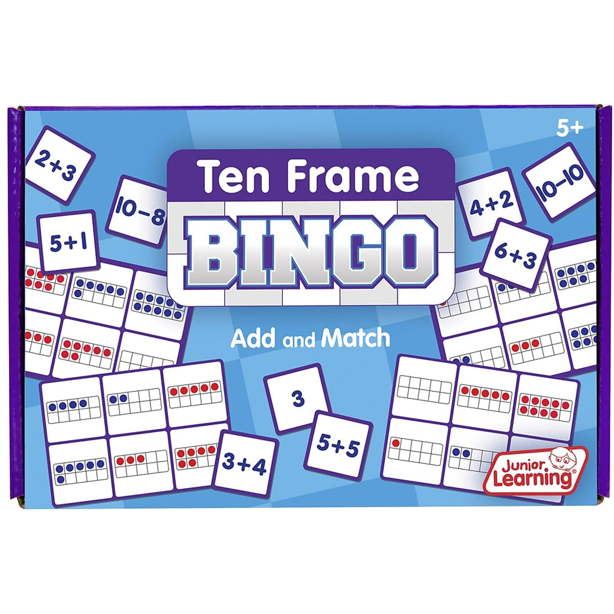 Junior Learning JL547 Ten Frame Bingo Medium
