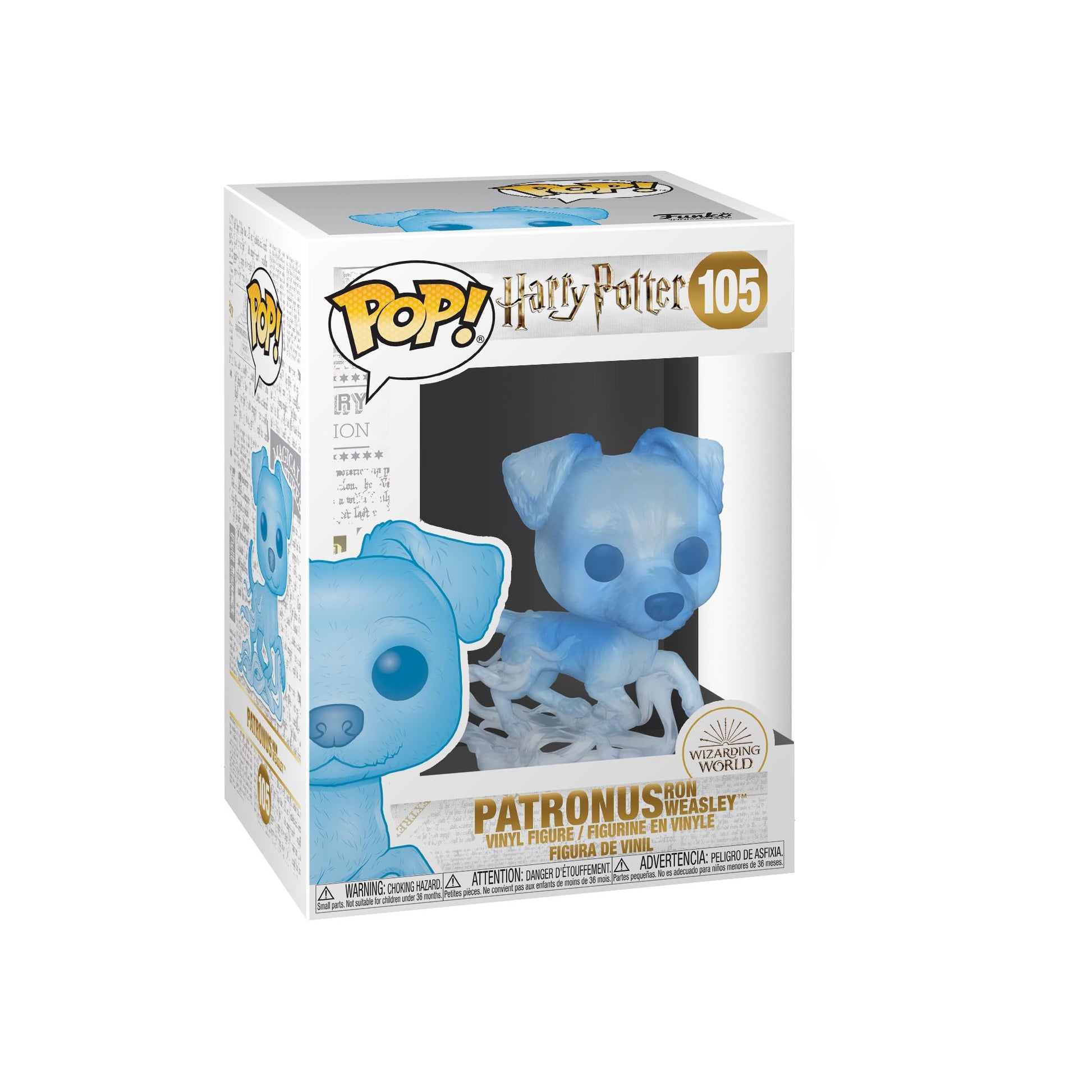 Funko POP! Harry Potter: Harry Potter Patronus - Patronus Ron Weasley, Multicolor