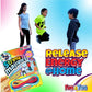 2CHILL Chinese Jump Rope (8 Packs) Elastic Skipping Rope Game for Kids & Adults | Colorful Stretchy Jump Rope for Kids, Girls and Boys. Party Favor
