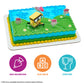 DecoPac SpongeBob SquarePants Cake Topper, Interactive 5 Piece Jellyfish Fields DecoSet Cake Decoration For Birthday & Celebrations, Food Safe