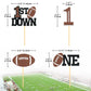24Pcs Football 1st Birthday Cupcake Toppers - Football First Birthday Decor