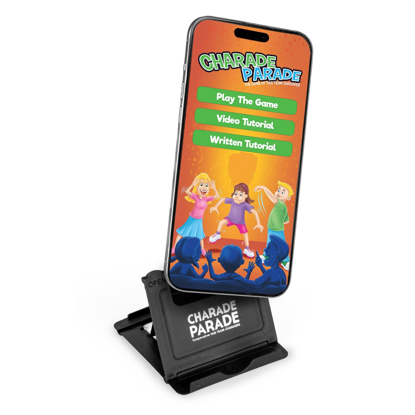 Continuum Games Charade Parade - The Game of Tag Team Charades, Fun Game for Families and Friends, Dance, Act, and Gesture Your Way to Victory