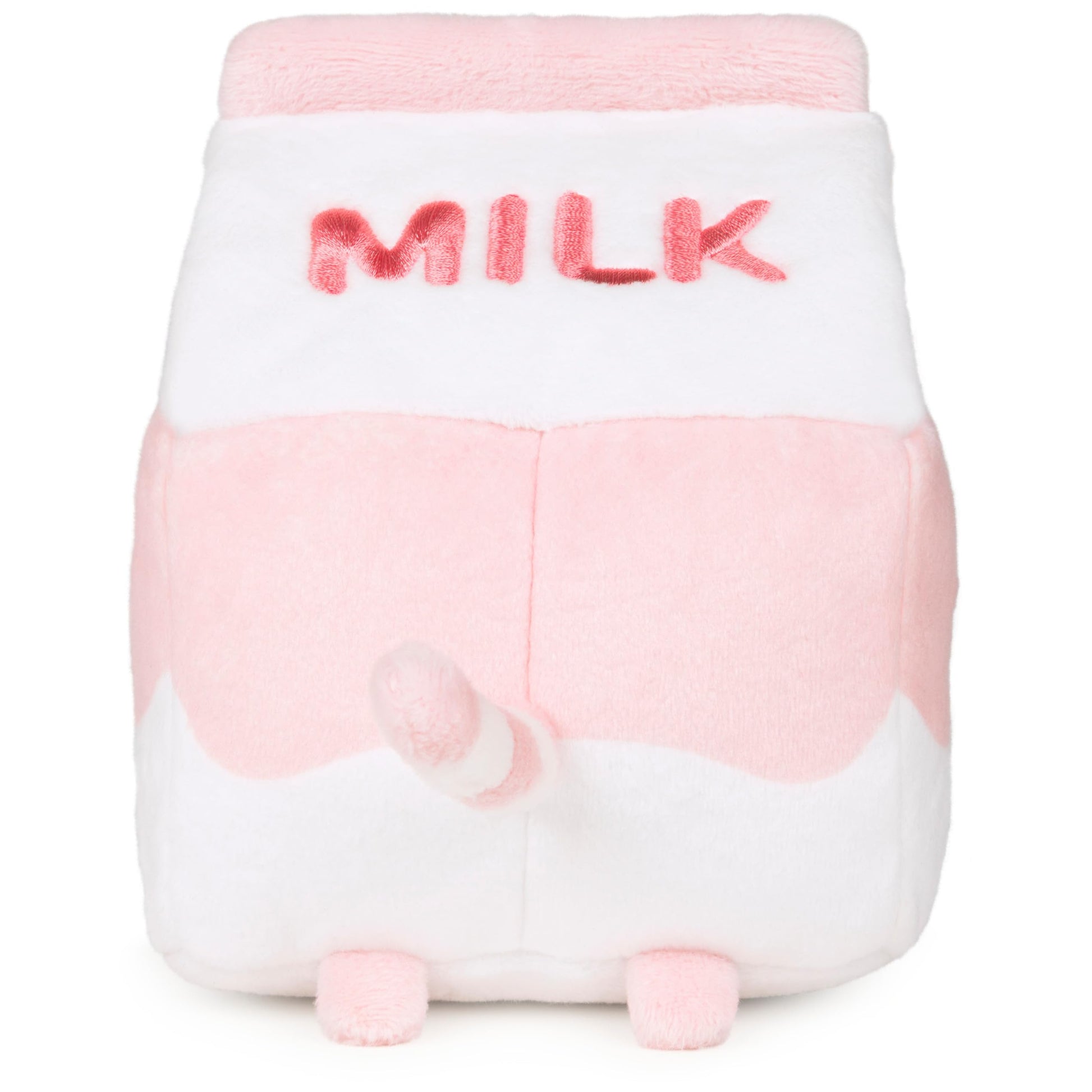 GUND Pusheen Strawbwerry Milk Sip 6-Inch Plush Toy for Ages 8+