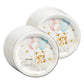 Birthday Galore Twin Teddy Bears Party Supplies - 64 Piece Twins Baby Shower Tableware Set Includes Large 9" Dinner Plates and 8" Dessert Paper Plates