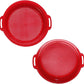 Holady 4 Pack Multicolor Sand Sifter Sieves,Plastic Sand Sifter for Backyard Park Party Favor Sand and Beach(4 Colors)