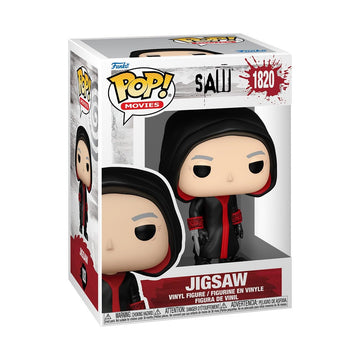Funko Pop! Movies: Saw - Jigsaw - 1/6 Odds for Rare Chase Variant - (Styles May Vary) - Collectable Vinyl Figure - Gift Idea - Official Merchandise
