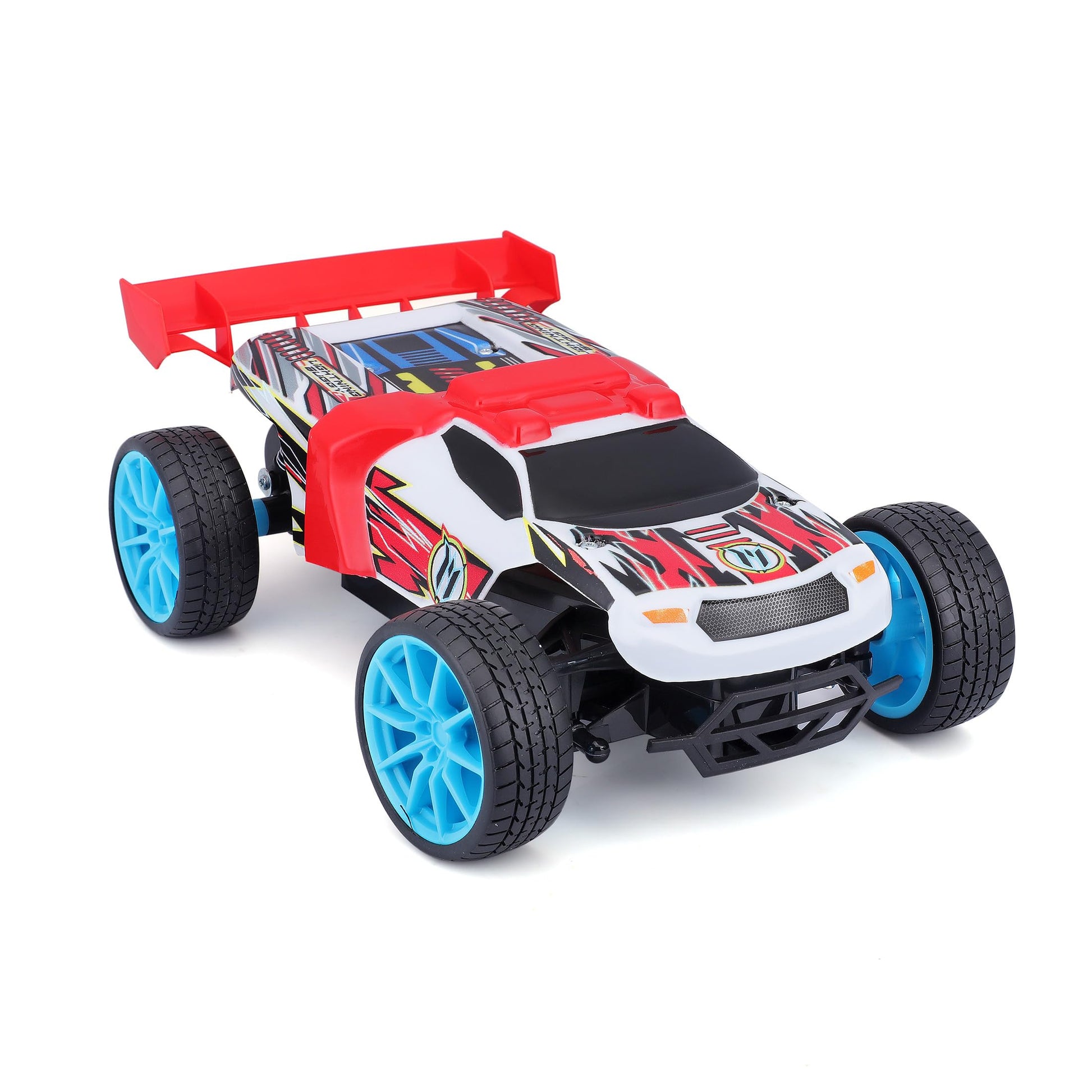 Maisto Tech R/C 2.4 GHz WhipFlash Light-up Buggy, Red