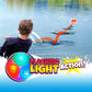 JA-RU Light Up Water Skipper Disc (3 Discs) - Water Skipping Toy for Kids, Pool & Travel Beach Toys for Summer Outdoor Play, Party Favors & Easter