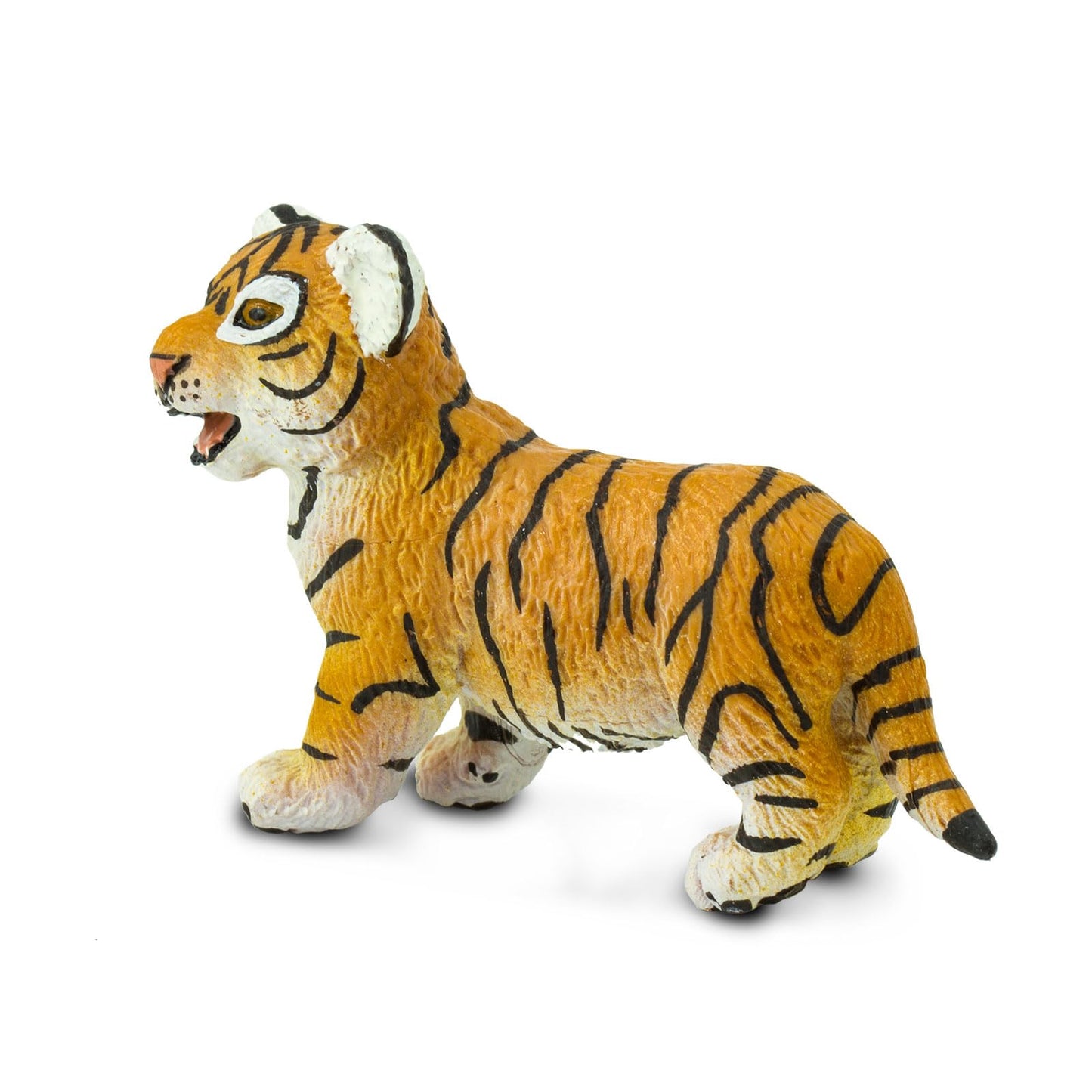 Safari Ltd. Bengal Tiger Cub Figurine - Lifelike 2.6" Hand-Painted Wildlife Figure - Educational Toy for Boys, Girls & Kids Ages 1+