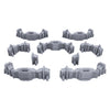 EnderToys Connecting Barricade Wall Expansion Pack, 3D Printed Tabletop RPG Scenery and Wargame Terrain for 28mm Miniatures