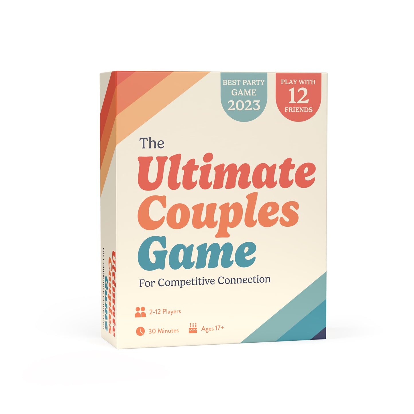 Gatwick Games Ultimate Couples Game - Fun Party Game for Adults! Guess, Match, and Draw in This Trivia, Conversation, and Relationship Card Game