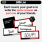Cards Against Humanity: S⸺ List • A New Twist on The Classic Adult Party Game • New Expansion, Plus a Whole New Way to Play Where You Write Your own