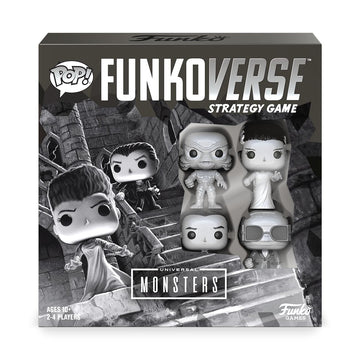 Funko Funkoverse: Universal Monsters 100 4-Pack Miniature Figures (Styles May Vary)