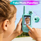 Kids Video Walkie Talkies, 2 Pack Long Range Walkie-Talkie for Kids, Rechargeable Video Call Toys with Camera for