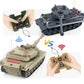BEAURE Rc Tanks,1:28 WW2 M1A2 America Army Tank Toys for Boys,9 Channels Remote Control Cars with Sound and Light, RC Military Truck Vehicle for Kids