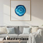 Blue Geode Puzzle - Realistic World Wooden Jigsaw Puzzle A3 Size by Sharp Brain Zone, Premium Plywood Brain Teaser, Unique Art Design,Unique Geode Art
