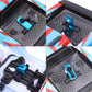 RWLZLB Metal RC Car Shell Buckle for Hyper Go MJX 16208 H16H H16V3, Modified Accessories/Parts for 1/16 Hyper Go RC Car (Blue)