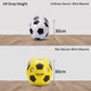 Chastep 8" Foam Soccer Training Ball Perfect for Child 3+ Play and Excercise Soft Kick - Practice and Backyard Play - Best for First-Time Yellow/Black