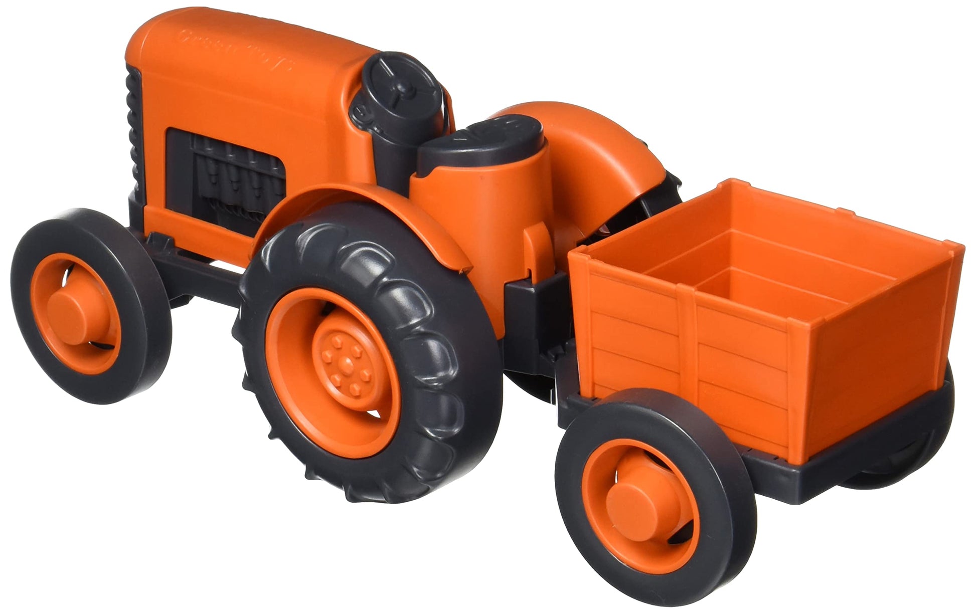 Green Toys Tractor - CB , Orange