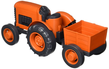 Green Toys Tractor - CB , Orange
