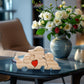 LucySky Personalized 2-5 Family Name Puzzle Wooden Dog Family Name Puzzle