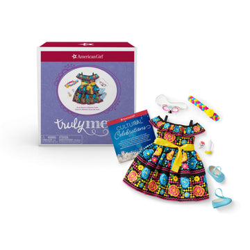 American Girl Truly Me Día de Muertos Celebration Outfit for 18-inch Dolls (Doll Sold Seperately)