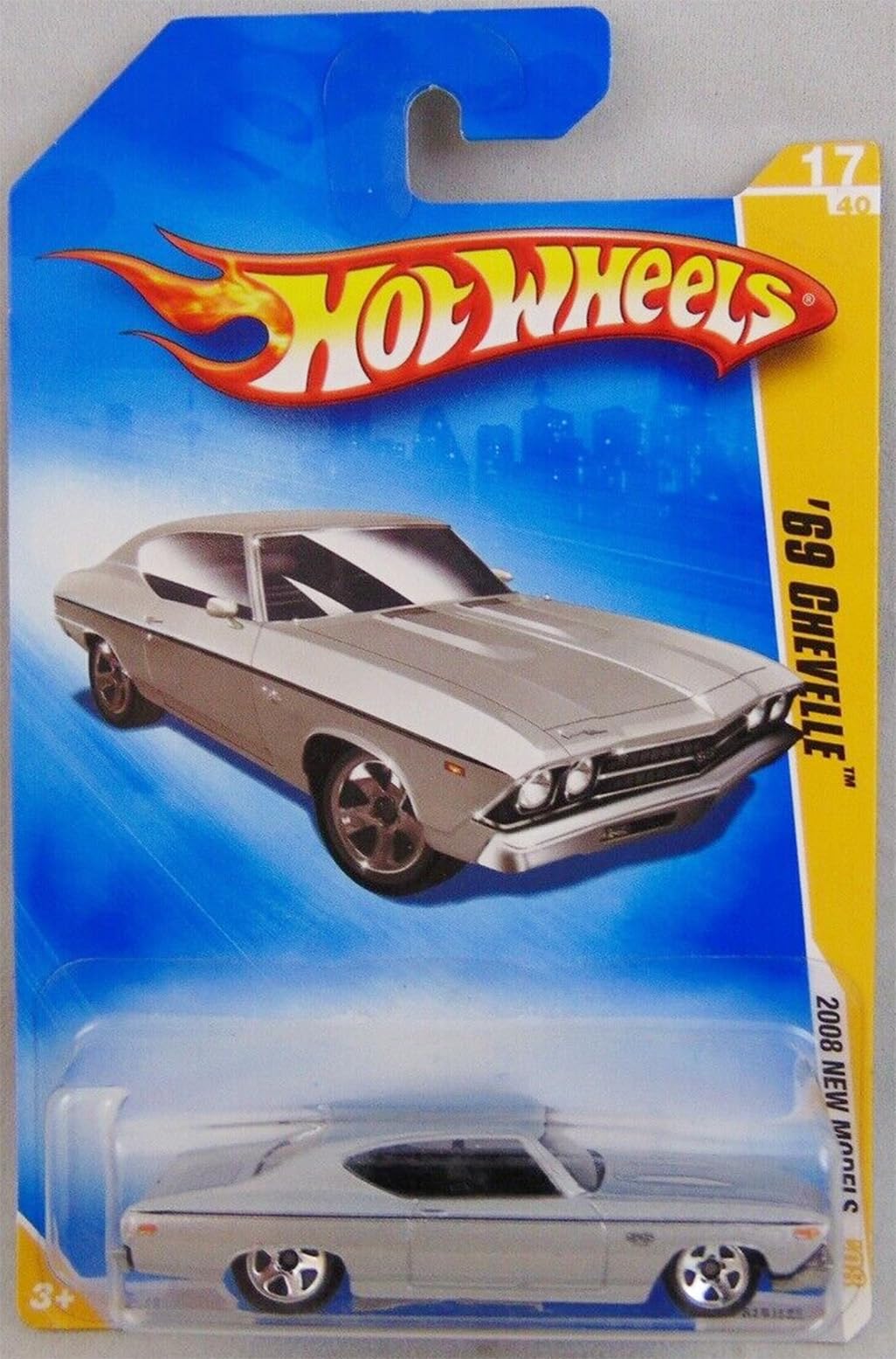 Hot Wheels 2008 017 17 New Models Red '69 Chevelle 1:64 Scale