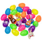 24 Pcs Filled Easter Eggs with Plush Bunny,Colorful Easter Eggs Prefilled with Plush Bunnies,Plush Animals Stuffed Toy for Kids Toddlers Easter Egg