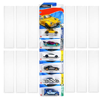 12 Pack Model Car Wall Display Case for 1:64 Packaged Die-Cast Cars