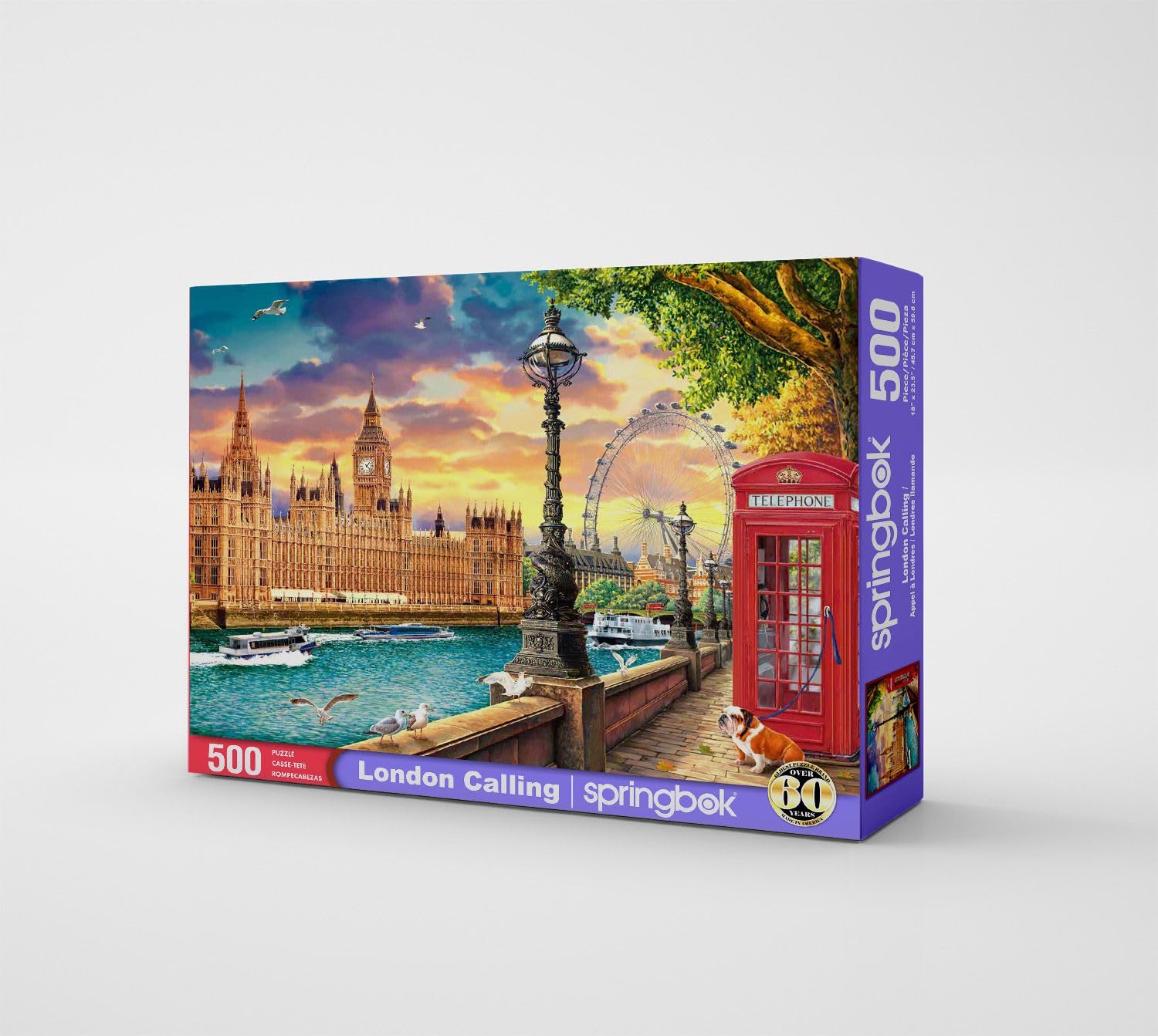 Springbok London Calling 500 Piece Jigsaw Puzzle for Adults