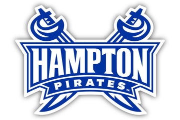 Hampton University 12 Inch Vinyl Decal Sticker Officially Licensed Collegiate Product