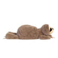 Aurora® Laid-Back Snoozles™ Sloth Stuffed Animal - Floppy Characters for Comforting Cuddles - Perfect for Bedtime, Naps, and Kids All Ages - Brown 18