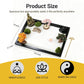 Zen Garden Kit for Desk -12.6" x 7.8" Japanese Zen Sand Garden Gift Set, Sand Tray Therapy Kit with 15 Accessories for Home,Office Desk＆Meditation