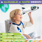 BLOONSY Space Shuttle Toy | Rocket Ship with Astronaut | Space Toys for Kids 3 5