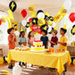 Red Black Yellow Balloon 39Pcs 12 Inch?Lightning Print Balloons for Cartoon Themed Birthday Party Decorations Boys Girls Gatherings Party Supplies